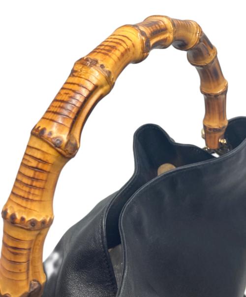 GUCCI（グッチ）GUCCI (グッチ) バンブーハンドル 2WAYバッグの古着・服飾アイテム