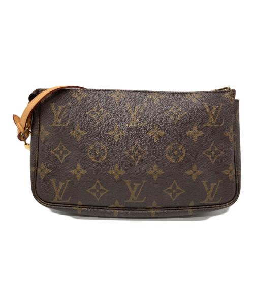 LOUIS VUITTON（ルイ ヴィトン）LOUIS VUITTON (ルイ ヴィトン) モノグラム ポシェット・アクセソワール ハンドバッグ M51980 ブラウンの古着・服飾アイテム
