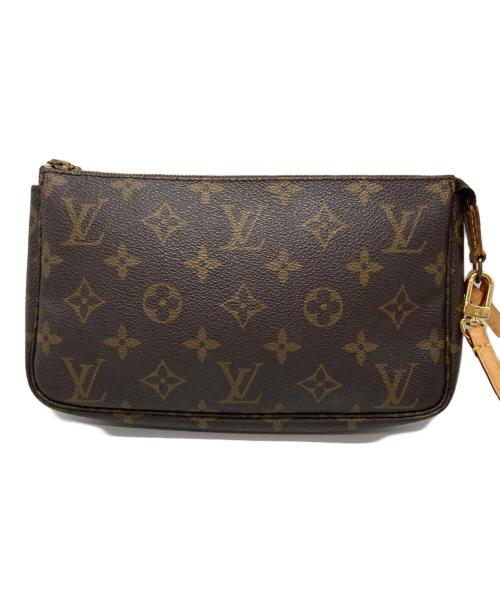 LOUIS VUITTON（ルイ ヴィトン）LOUIS VUITTON (ルイ ヴィトン) モノグラム ポシェット・アクセソワール ハンドバッグ M51980 ブラウンの古着・服飾アイテム