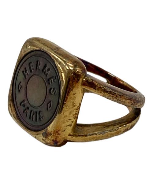 HERMES（エルメス）HERMES (エルメス) コロゾ シェル セリエリング ゴールド サイズ:52の古着・服飾アイテム