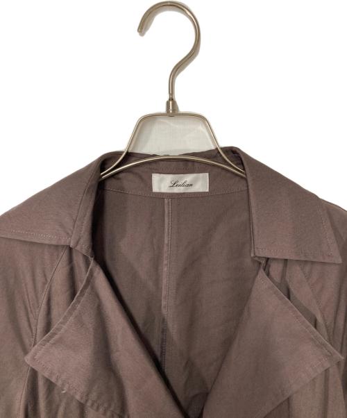 Leilian（レリアン）LEILIAN (レリアン) トレンチコート ブラウン サイズ:9の古着・服飾アイテム