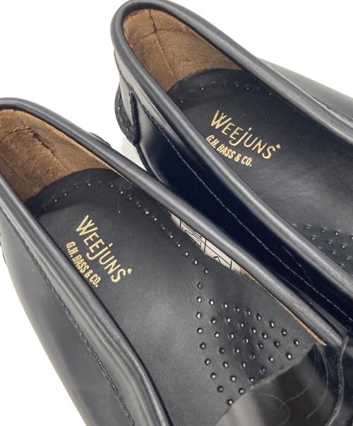 G.H.BASS（ジーエイチバス）G.H.BASS (ジーエイチバス) プラットフォームレザーローファー ブラック サイズ:5/7/38の古着・服飾アイテム