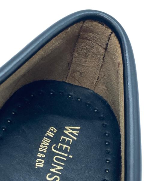 G.H.BASS（ジーエイチバス）G.H.BASS (ジーエイチバス) プラットフォームレザーローファー ブラック サイズ:5/7/38の古着・服飾アイテム