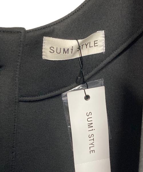 SUMISTYLE（スミスタイル）SUMISTYLE (スミスタイル) ポンチVネックベスト ブラック サイズ:FREEの古着・服飾アイテム