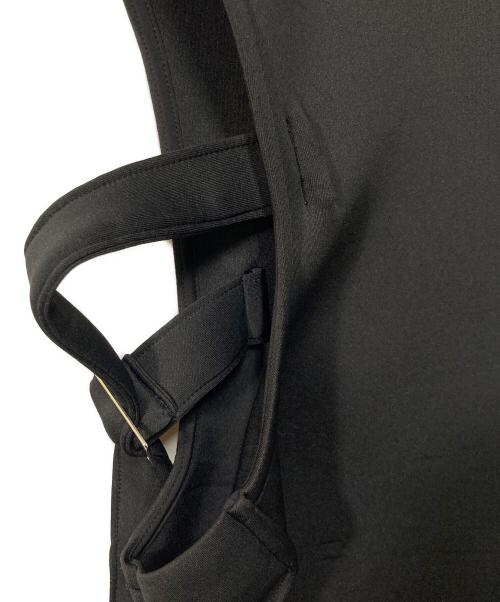 SUMISTYLE（スミスタイル）SUMISTYLE (スミスタイル) ポンチVネックベスト ブラック サイズ:FREEの古着・服飾アイテム