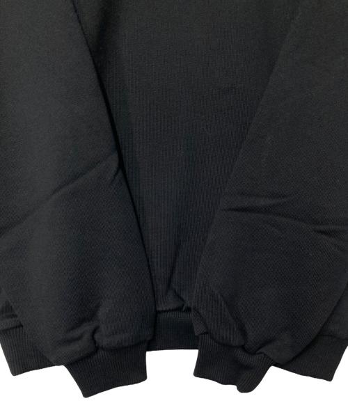 everyone（エブリワン）everyone (エブリワン) ラグランクルーネックスウェット ブラック サイズ:Sの古着・服飾アイテム