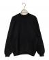 everyone（エブリワン）の古着「ラグランクルーネックスウェット」｜ブラック