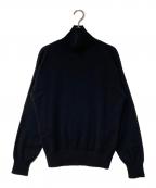 AURALEEオーラリー）の古着「BABY CASHMERE KNIT TURTLE」｜ブラック
