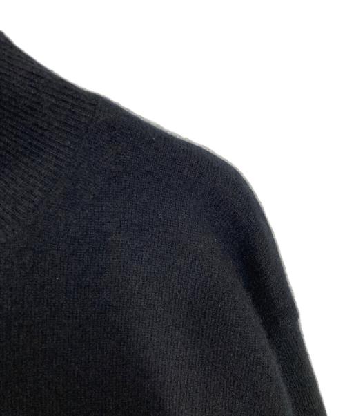 AURALEE（オーラリー）AURALEE (オーラリー) BABY CASHMERE KNIT TURTLE ブラックの古着・服飾アイテム