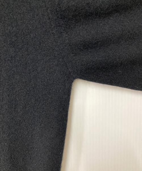 AURALEE（オーラリー）AURALEE (オーラリー) BABY CASHMERE KNIT TURTLE ブラックの古着・服飾アイテム