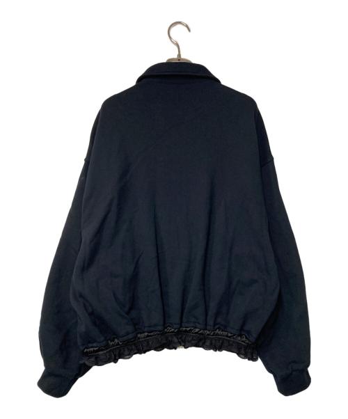 rosy monster（ロージーモンスター）rosy monster (ロージーモンスター) フリルジップジャケット ブラック サイズ:FREEの古着・服飾アイテム