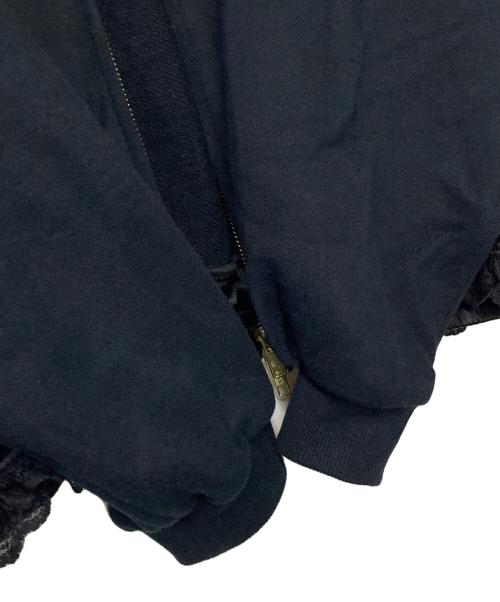 rosy monster（ロージーモンスター）rosy monster (ロージーモンスター) フリルジップジャケット ブラック サイズ:FREEの古着・服飾アイテム