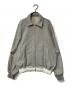 rosy monster（ロージーモンスター）の古着「フリルジップジャケット」｜グレー