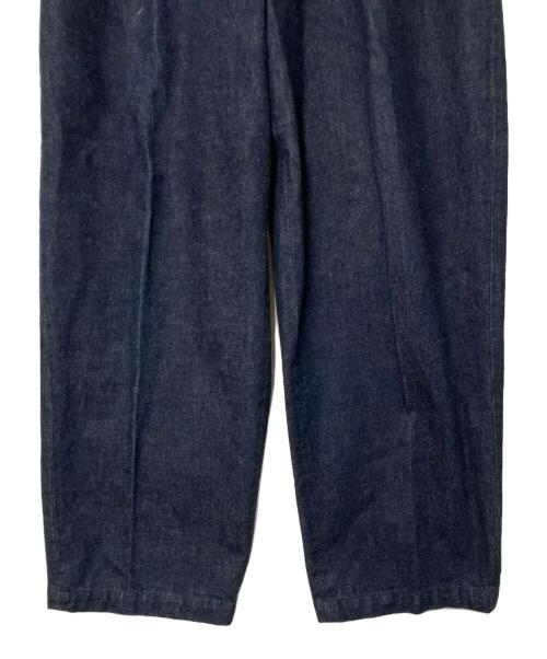 STEVEN ALAN（スティーブンアラン）STEVEN ALAN (スティーブンアラン) 13.5oz デニム インツープリーツ ドレス トラウザーズ インディゴ サイズ:Sの古着・服飾アイテム