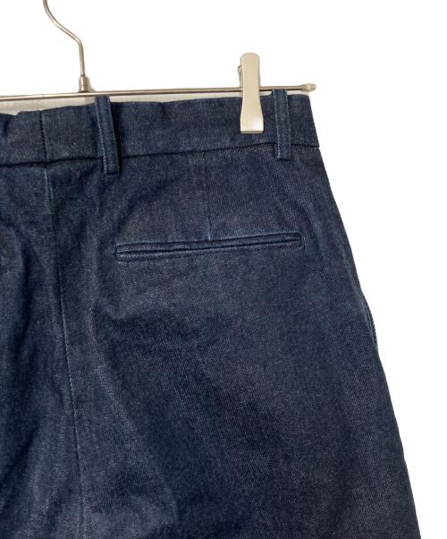 STEVEN ALAN（スティーブンアラン）STEVEN ALAN (スティーブンアラン) 13.5oz デニム インツープリーツ ドレス トラウザーズ インディゴ サイズ:Sの古着・服飾アイテム