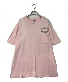 RON JON（ロンジョン）の古着「Hanes プリントTシャツ」｜ピンク