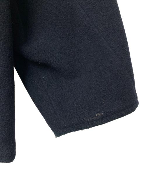 VERSACE JEANS COUTURE（ヴェルサーチ ジーンズクチュール）VERSACE JEANS COUTURE (ヴェルサーチ ジーンズクチュール) リバーシブルチェックフリースジャケット イタリア製 ネイビー サイズ:Mの古着・服飾アイテム