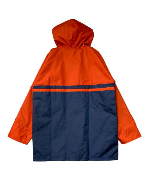 Italian Navy（イタリアン ネイビー）Italian Navy (イタリアン ネイビー) MARINA MILITARE サブマリン レインパーカー / レインコート ネイビー×オレンジ サイズ:Mの古着・服飾アイテム