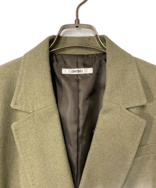 Snidel（スナイデル）Snidel (スナイデル) オーバーサイズウールジャケット オリーブ サイズ:1の古着・服飾アイテム