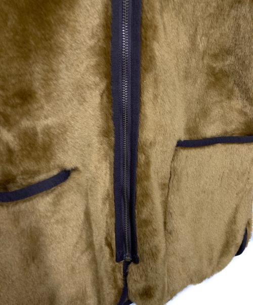 Barbour（バブアー）Barbour (バブアー) SL FUR LINER VEST ブラウン サイズ:38の古着・服飾アイテム