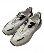 D.A.T.E.デイト）の古着「FUGA スニーカー」｜ベージュ×ホワイト