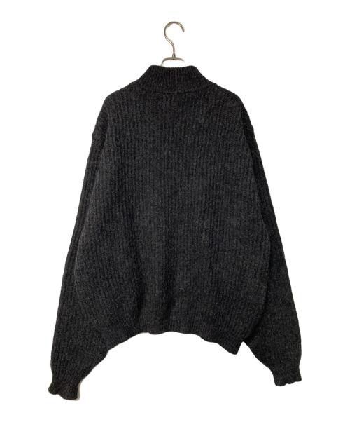 L.L.Bean（エルエルビーン）L.L.Bean (エルエルビーン) 80~90's USA製 アルパカ混ドライバーズニット  グレー サイズ:XLの古着・服飾アイテム