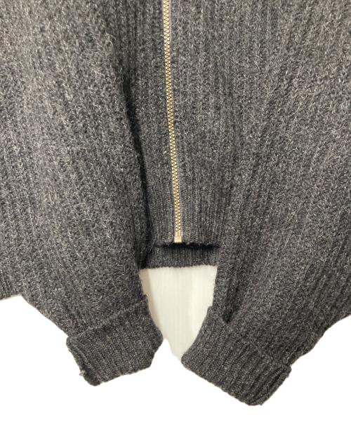 L.L.Bean（エルエルビーン）L.L.Bean (エルエルビーン) 80~90's USA製 アルパカ混ドライバーズニット  グレー サイズ:XLの古着・服飾アイテム