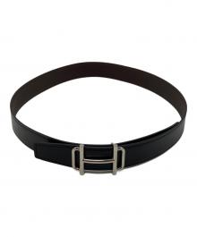 HERMES（エルメス）の古着「ロワイヤル ベルト 32mm」｜ブラック×ブラウン