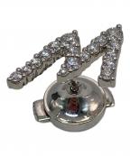 gimelギメル）の古着「イニシャルダイヤピンブローチ M」