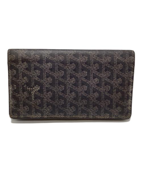 GOYARD（ゴヤール）GOYARD (ゴヤール) モノグラム二つ折り長財布 グレーの古着・服飾アイテム