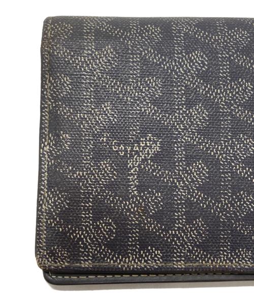GOYARD（ゴヤール）GOYARD (ゴヤール) モノグラム二つ折り長財布 グレーの古着・服飾アイテム