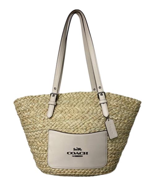 COACH（コーチ）COACH (コーチ) ラージ トート ベージュの古着・服飾アイテム
