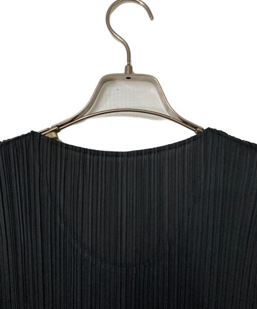PLEATS PLEASE（プリーツプリーズ）PLEATS PLEASE (プリーツプリーズ) プリーツノースリーブワンピース ブラック サイズ:1の古着・服飾アイテム