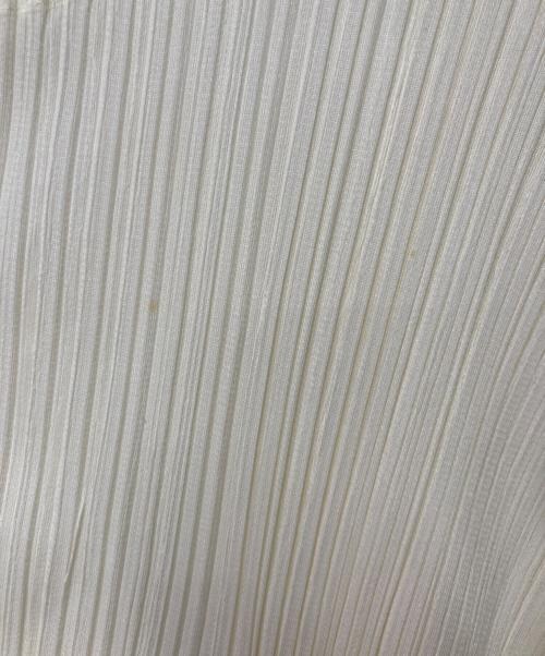 PLEATS PLEASE（プリーツプリーズ）PLEATS PLEASE (プリーツプリーズ) プリーツノースリーブカットソー ベージュ サイズ:3の古着・服飾アイテム