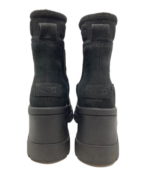 UGG（アグ）UGG (アグ) チェルシーブーツ Brooklyn Chelsea ブラック サイズ:USA7/UK5/EU38の古着・服飾アイテム