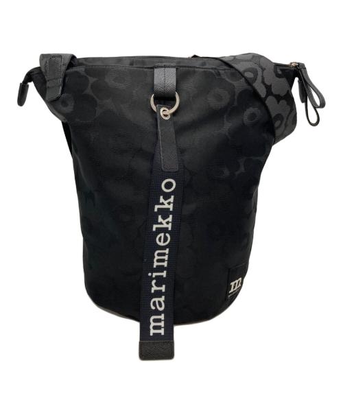 marimekko（マリメッコ）marimekko (マリメッコ) All Day Bucket Unikko バッグ ブラックの古着・服飾アイテム