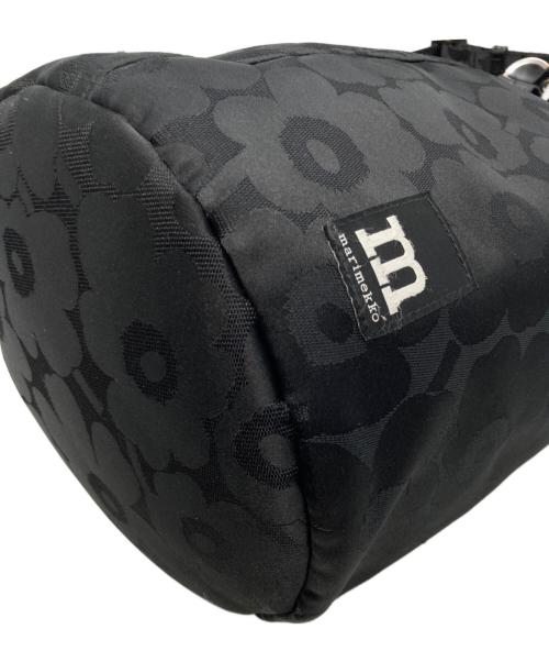 marimekko（マリメッコ）marimekko (マリメッコ) All Day Bucket Unikko バッグ ブラックの古着・服飾アイテム