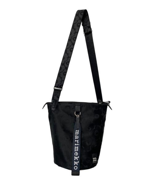 marimekko（マリメッコ）marimekko (マリメッコ) All Day Bucket Unikko バッグ ブラックの古着・服飾アイテム