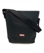 HUNTERハンター）の古着「オリジナル ラバライズド ノース サウス トート - ブラック」｜ブラック