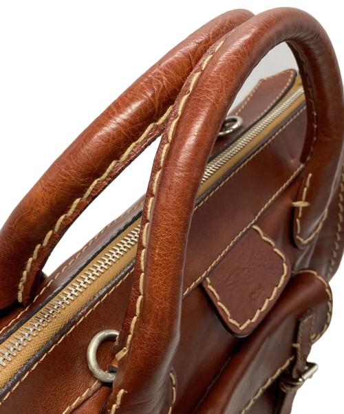 Chloe（クロエ）Chloe (クロエ) エディス 2WAYショルダーバッグ イタリア製 ブラウンの古着・服飾アイテム