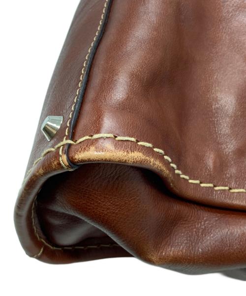 Chloe（クロエ）Chloe (クロエ) エディス 2WAYショルダーバッグ イタリア製 ブラウンの古着・服飾アイテム