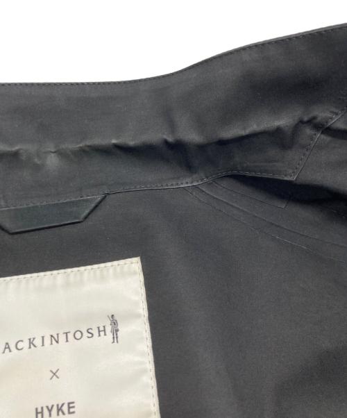 MACKINTOSH（マッキントッシュ）MACKINTOSH (マッキントッシュ) HYKE (ハイク) ゴム引きコート ブラック サイズ:2の古着・服飾アイテム
