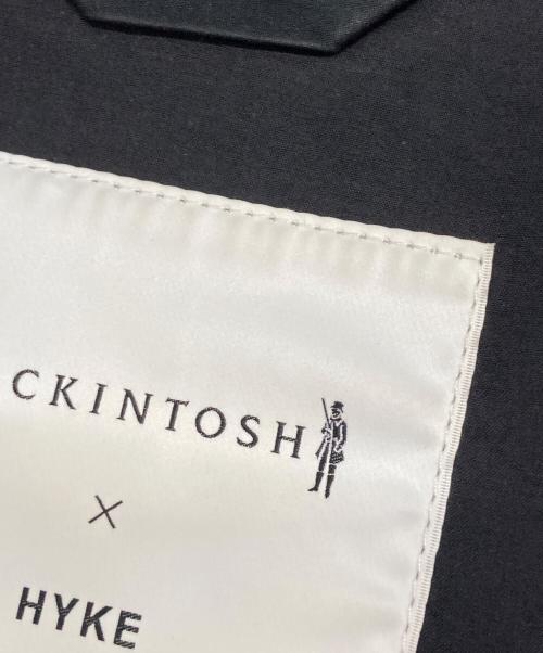 MACKINTOSH（マッキントッシュ）MACKINTOSH (マッキントッシュ) HYKE (ハイク) ゴム引きコート ブラック サイズ:2の古着・服飾アイテム