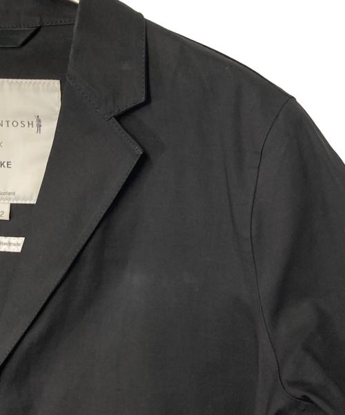 MACKINTOSH（マッキントッシュ）MACKINTOSH (マッキントッシュ) HYKE (ハイク) ゴム引きコート ブラック サイズ:2の古着・服飾アイテム