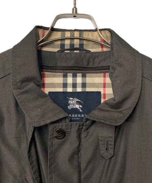 BURBERRY LONDON（バーバリーロンドン）BURBERRY LONDON (バーバリーロンドン) ダウンライナー付ステンカラーコート グレー サイズ:LLの古着・服飾アイテム