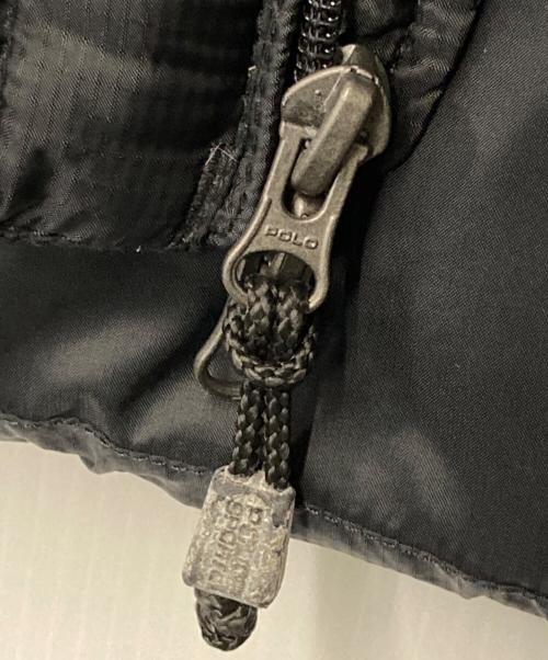 POLO SPORT（ポロスポーツ）POLO SPORT (ポロスポーツ) フーデッドダウンベスト ネイビー サイズ:Mの古着・服飾アイテム