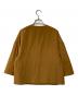UNITED ARROWS TOKYO (ユナイテッドアローズトウキョウ) ドロップショルダー フレアスリーブ ジャケット ブラウン サイズ:38：5000円