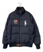 POLO RALPH LAURENポロ・ラルフローレン）の古着「ビッグポニー ダウンジャケット」｜ネイビー