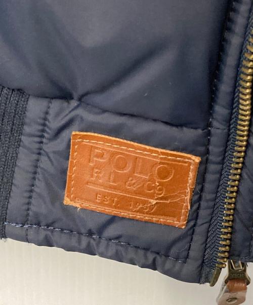 POLO RALPH LAUREN（ポロ・ラルフローレン）POLO RALPH LAUREN (ポロ・ラルフローレン) ビッグポニー ダウンジャケット ネイビー サイズ:不明の古着・服飾アイテム