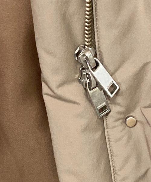 CLANE（クラネ）CLANE (クラネ) BALLOON HOODIE LONG DOWN COAT バルーン フーディ ロングダウンコート ベージュ サイズ:1の古着・服飾アイテム